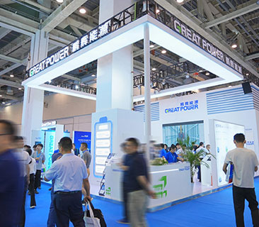 彩名堂亮相EESA中国国际储能展，，，，，，320Ah电芯及Great One 户外储能柜成爆款